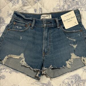 Abercrombie & Fitch Classic Blue Jean Shorts